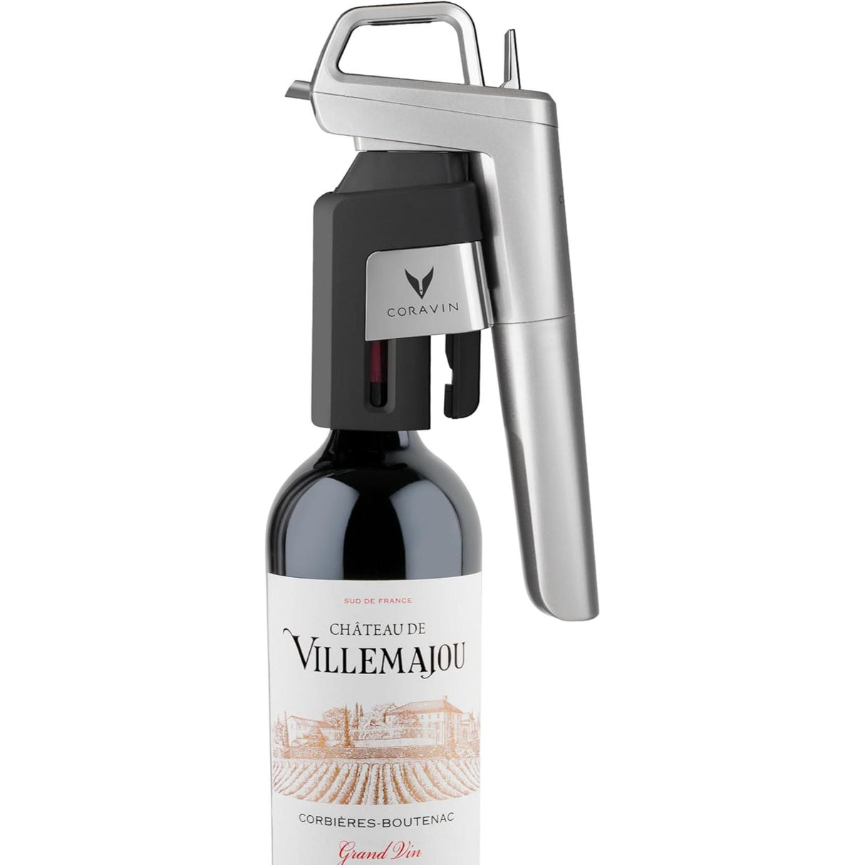 CORAVIN Timeless Six+ Sistema di Conservazione del Vino Silver Argento