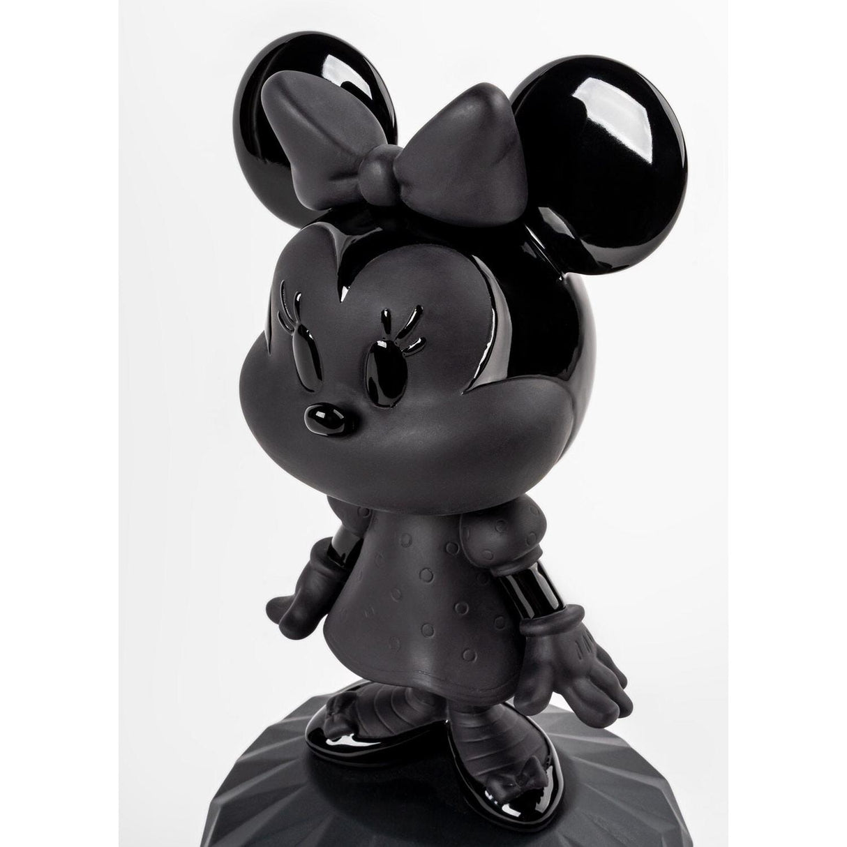 Lladró Scultura Minnie Total Black 31x17cm Porcellana