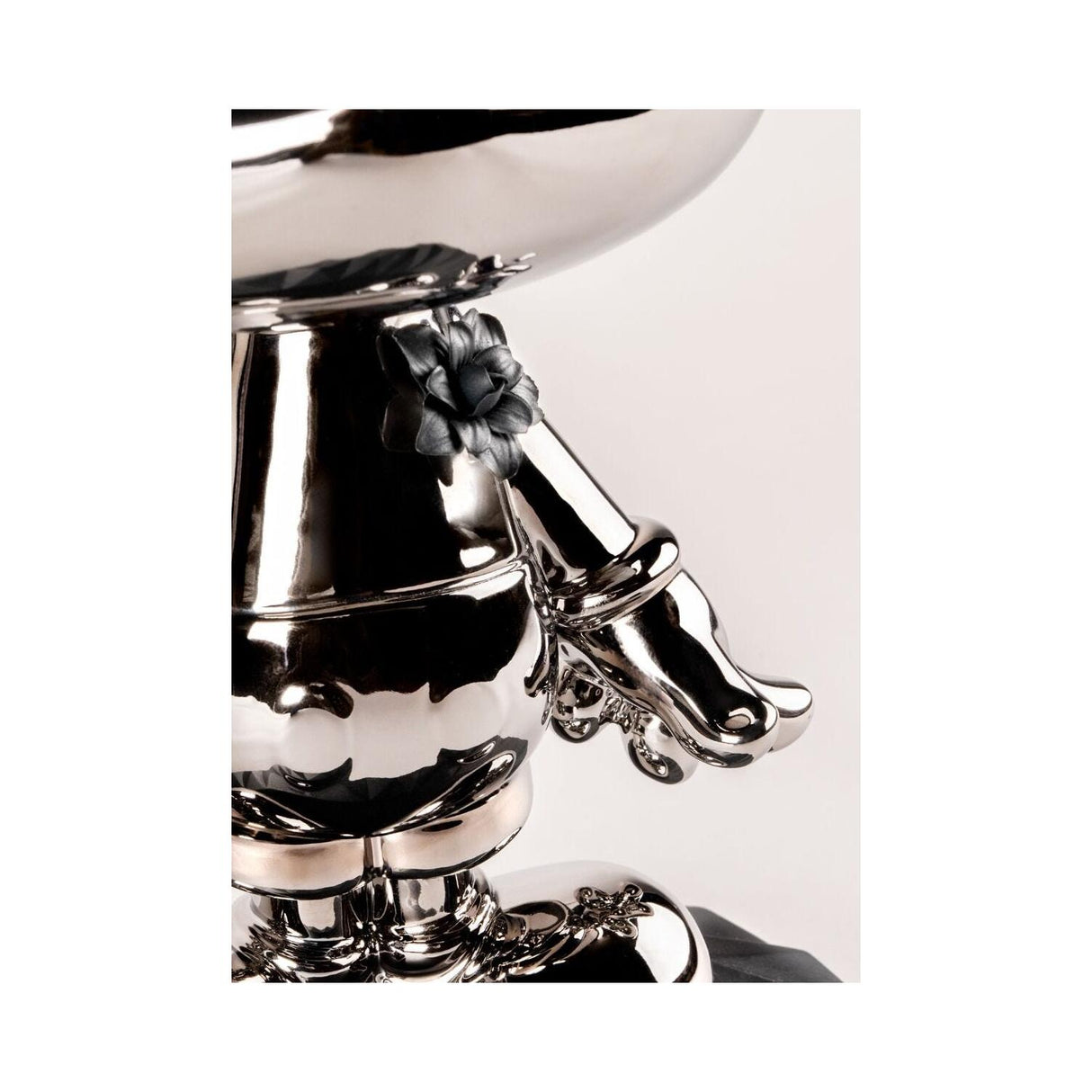 Lladró Scultura Mickey Mouse Platinum 31x17cm Porcellana