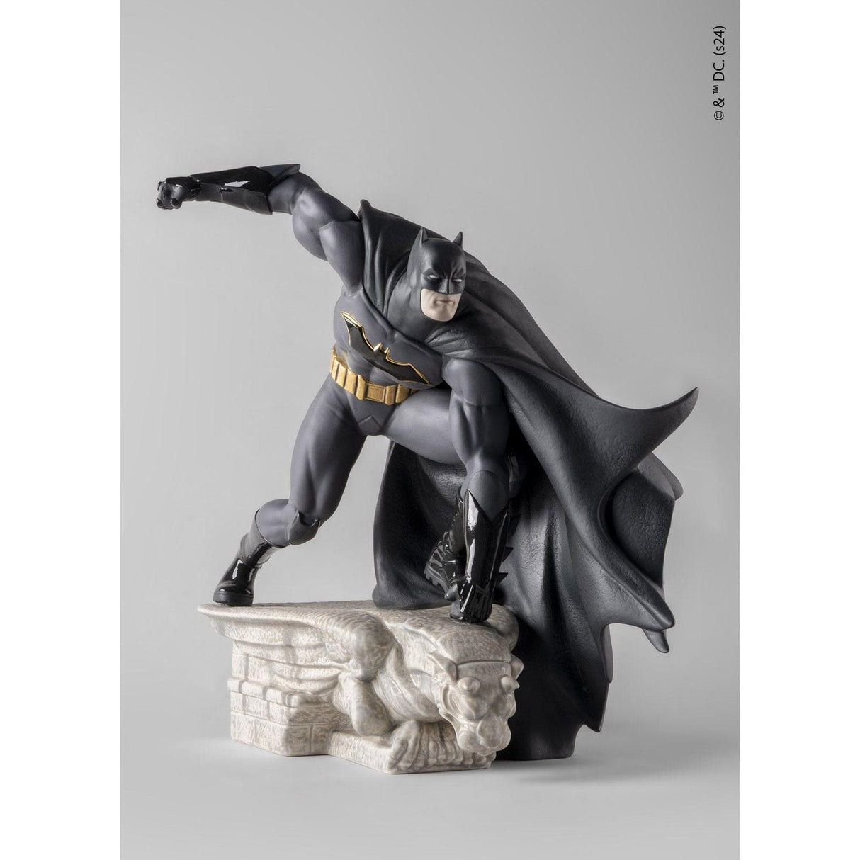 Lladró Scultura Batman Serie Limitata 43x44cm Porcellana