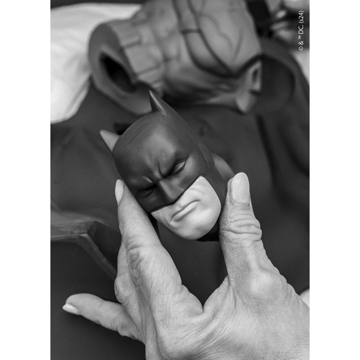 Lladró Scultura Batman Serie Limitata 43x44cm Porcellana