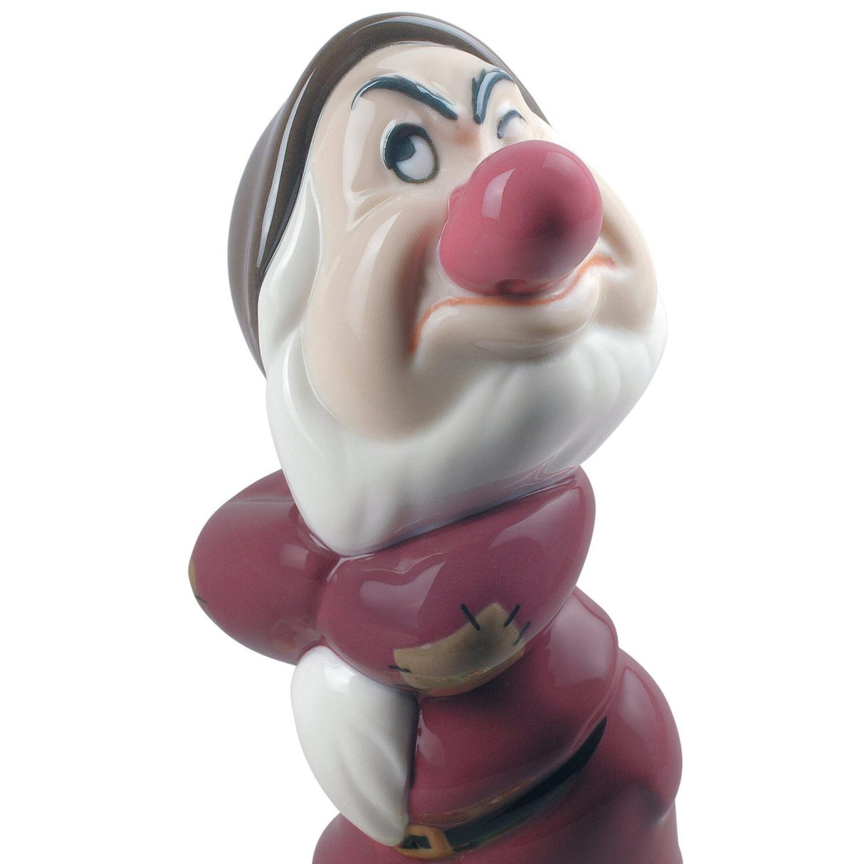 Lladró Figurina Nanetto Biancaneve Brontolo 13x9cm Porcellana