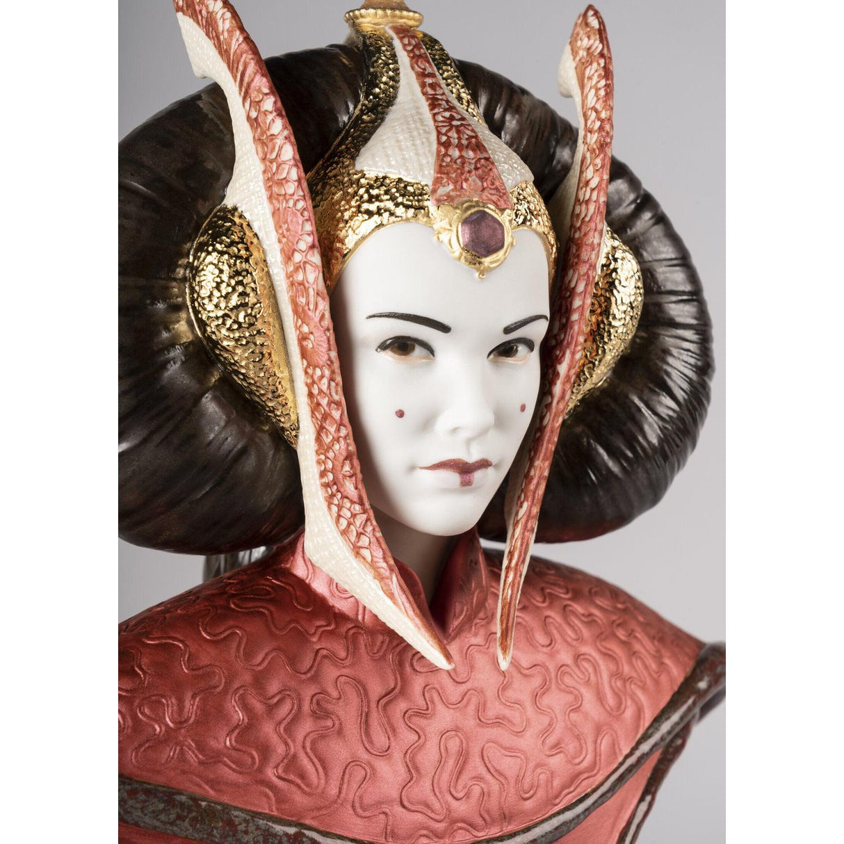 Lladró Scultura Queen Amidala™ in The Throne Room Serie Limitata 55x32cm Porcellana