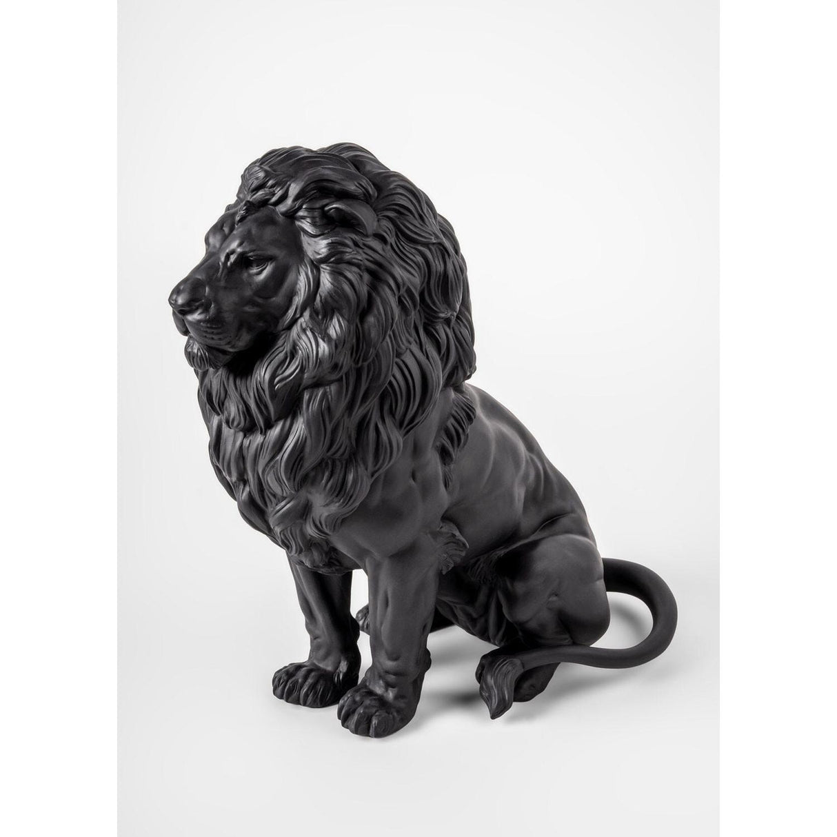 Lladró Scultura Leone Maestoso 43x25cm Porcellana