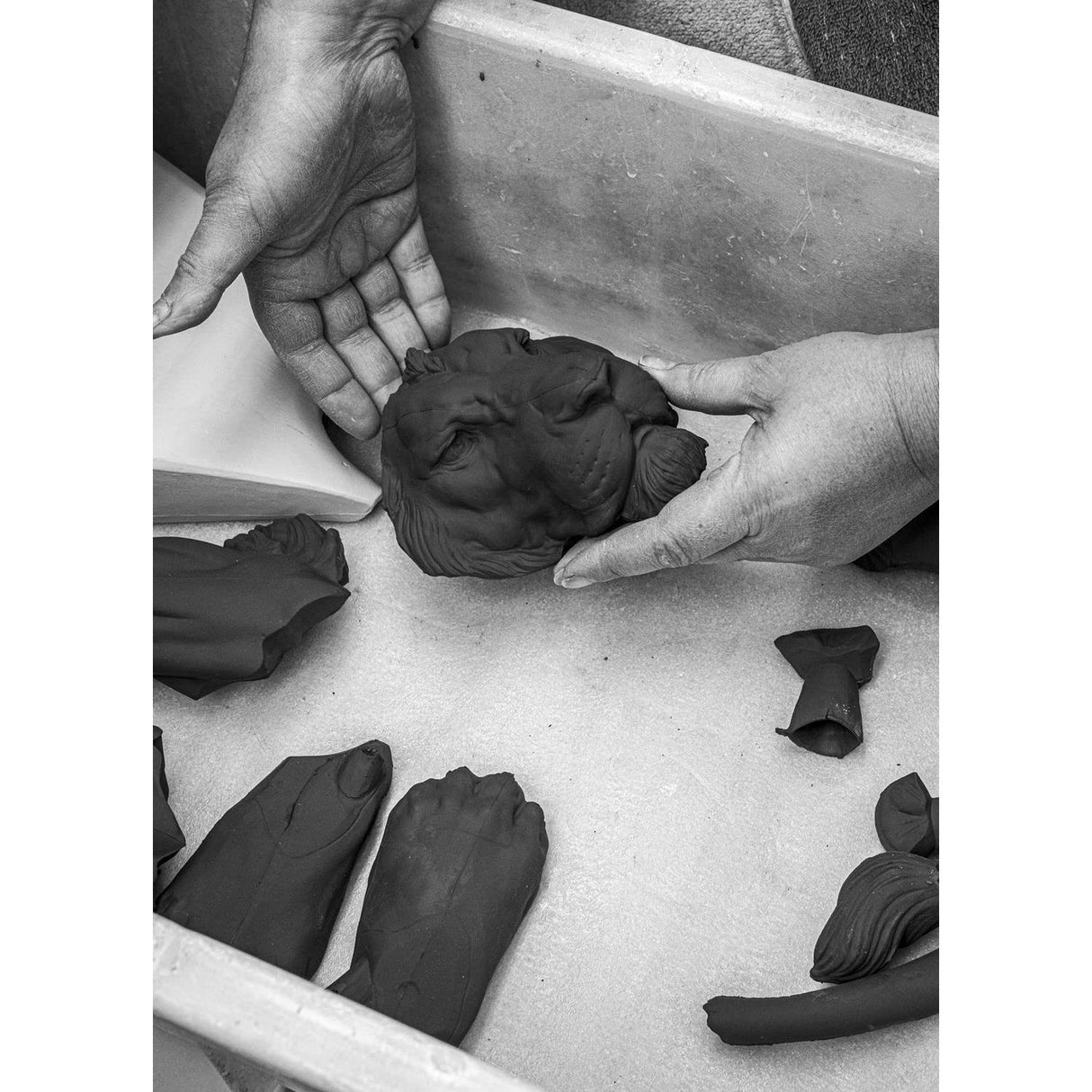 Lladró Scultura Leone Maestoso 43x25cm Porcellana