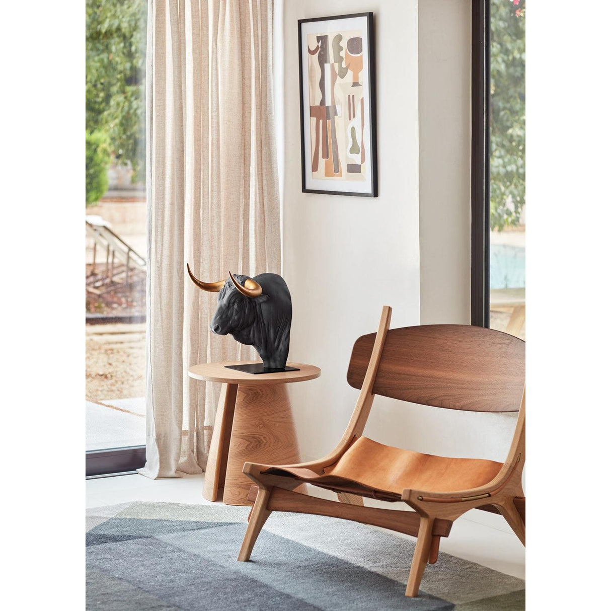 Lladró Scultura Taurus 42x35cm Porcellana