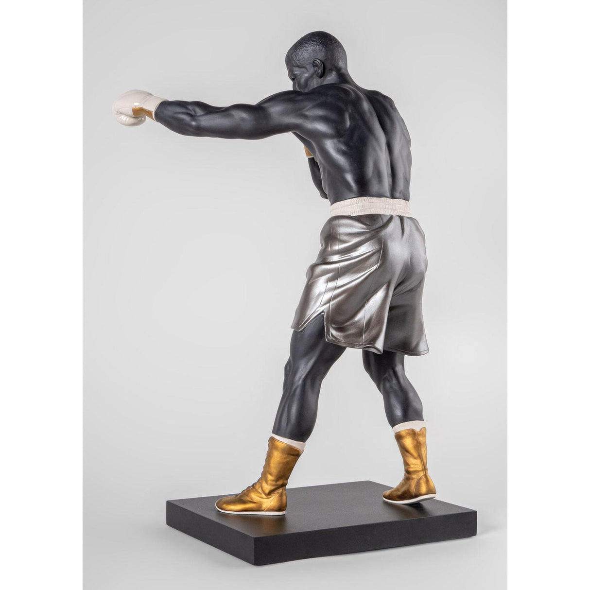 Lladró Scultura Boxer 61x35cm Porcellana