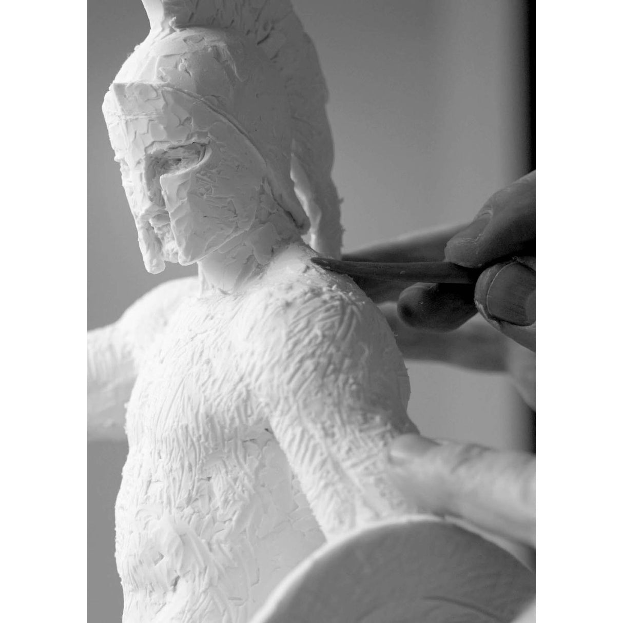 Lladró Scultura Spartano 71x44cm Porcellana