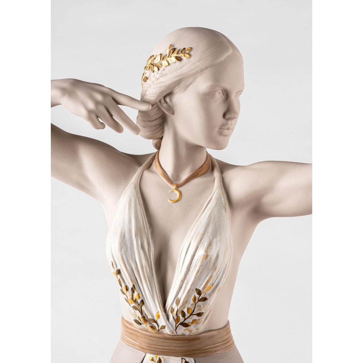 Lladró Scultura Diana 87x47cm Porcellana