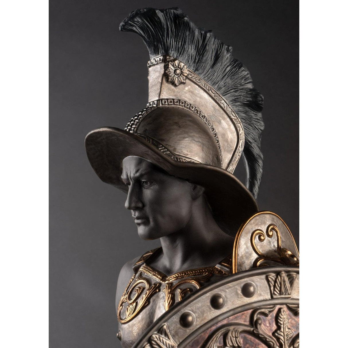 Lladró Scultura Gladiatore 73x34cm Porcellana