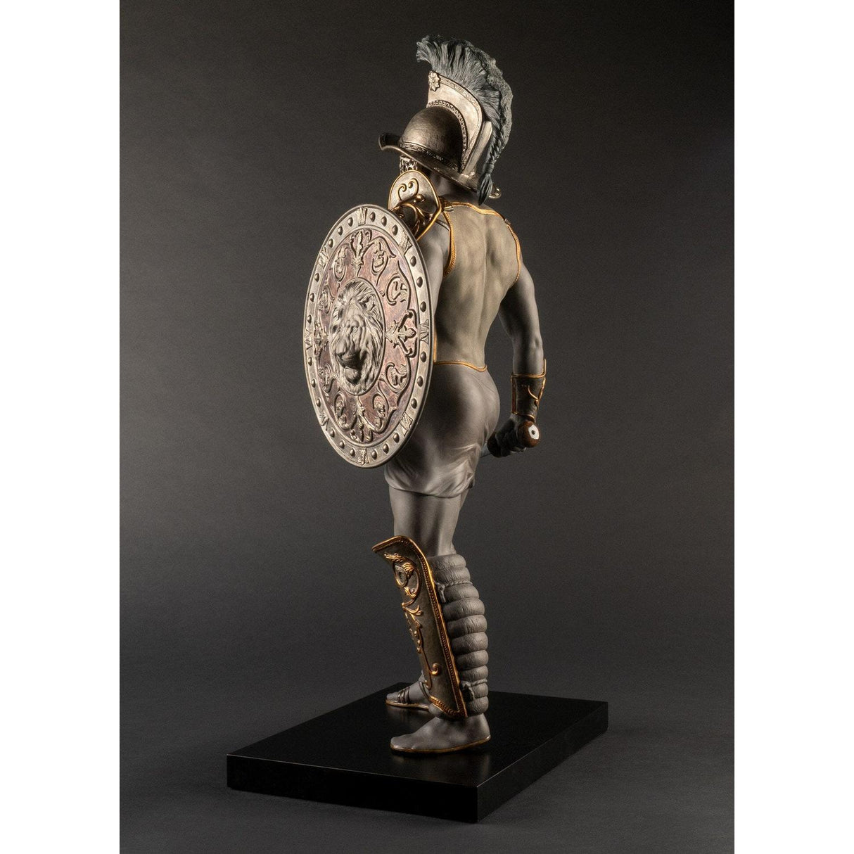 Lladró Scultura Gladiatore 73x34cm Porcellana