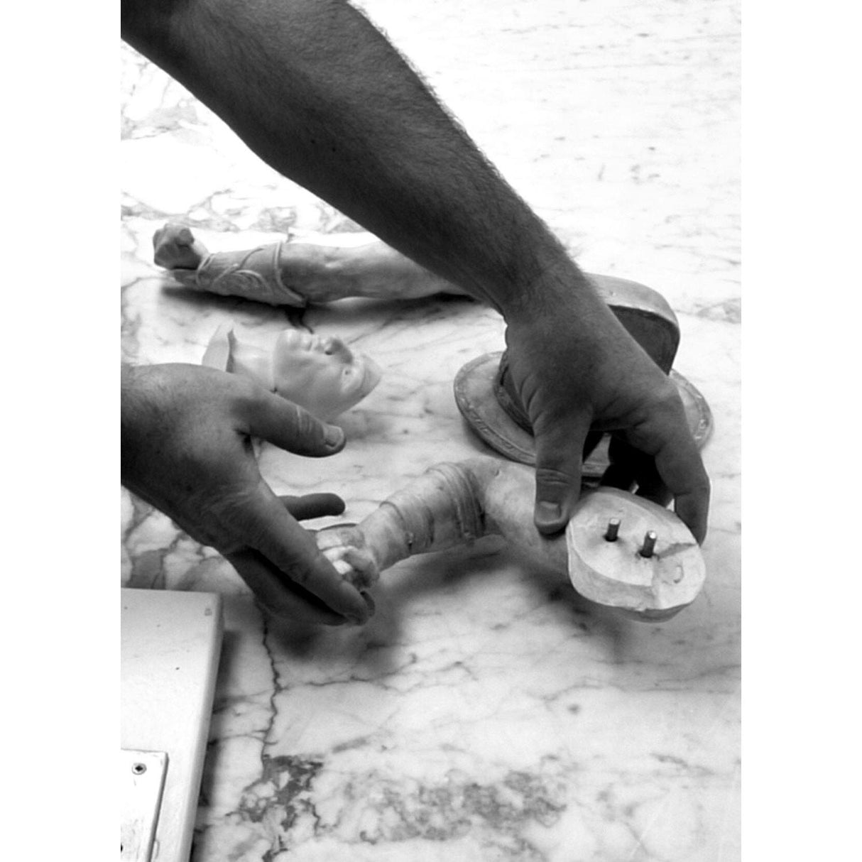 Lladró Scultura Gladiatore 73x34cm Porcellana