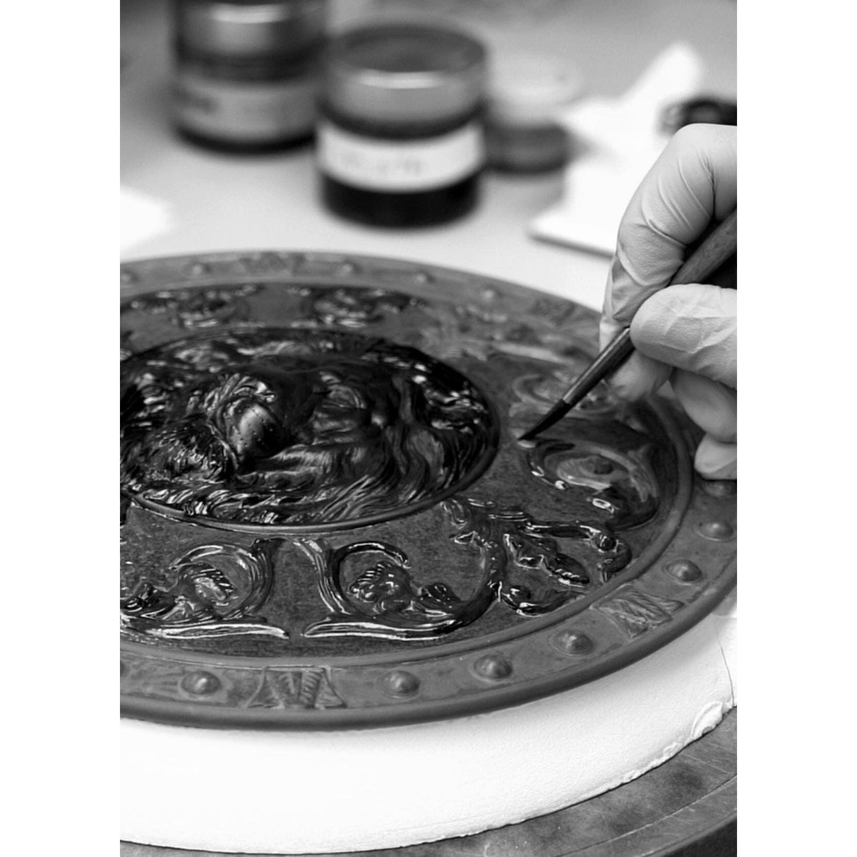 Lladró Scultura Gladiatore 73x34cm Porcellana