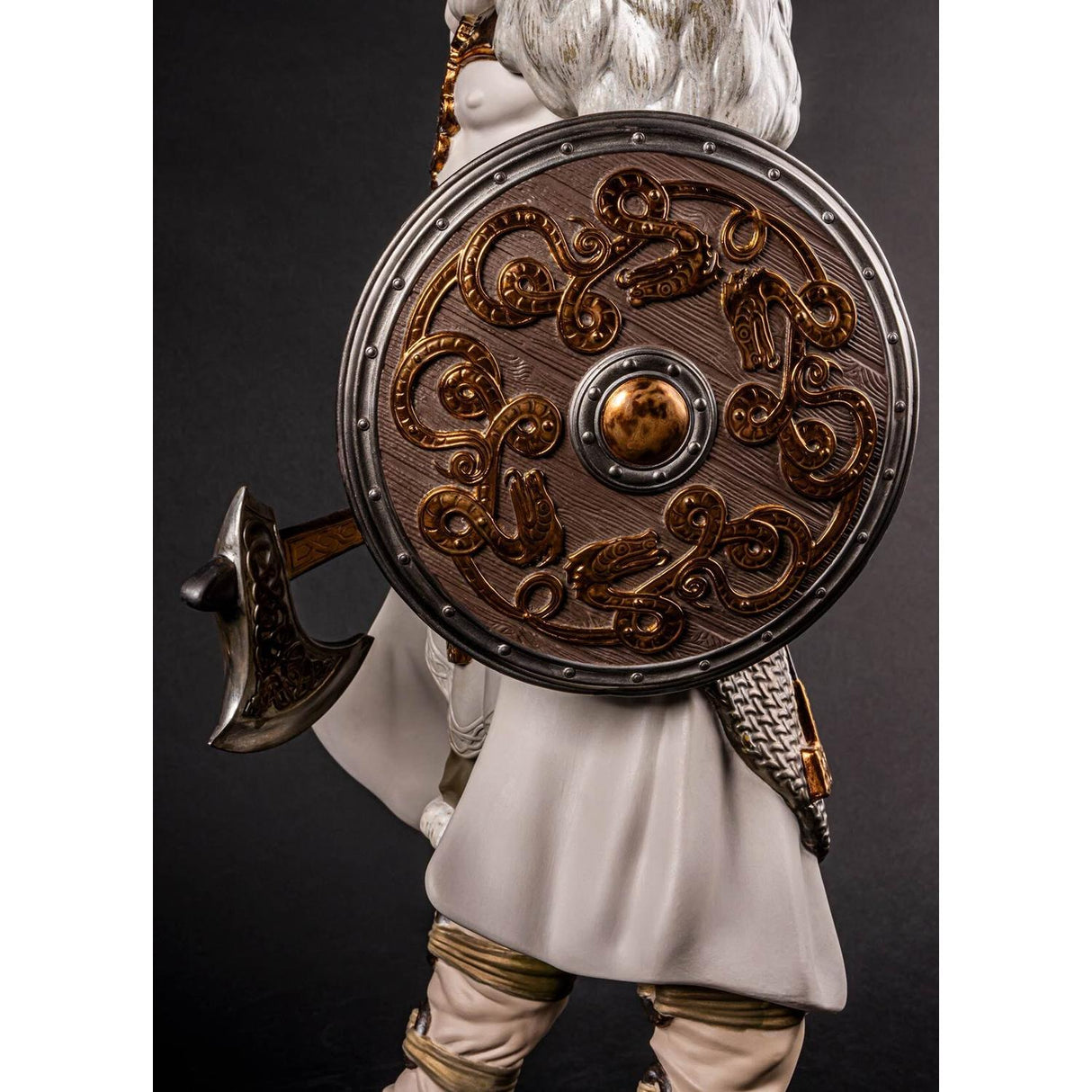 Lladró Scultura Odin 70x34cm Porcellana