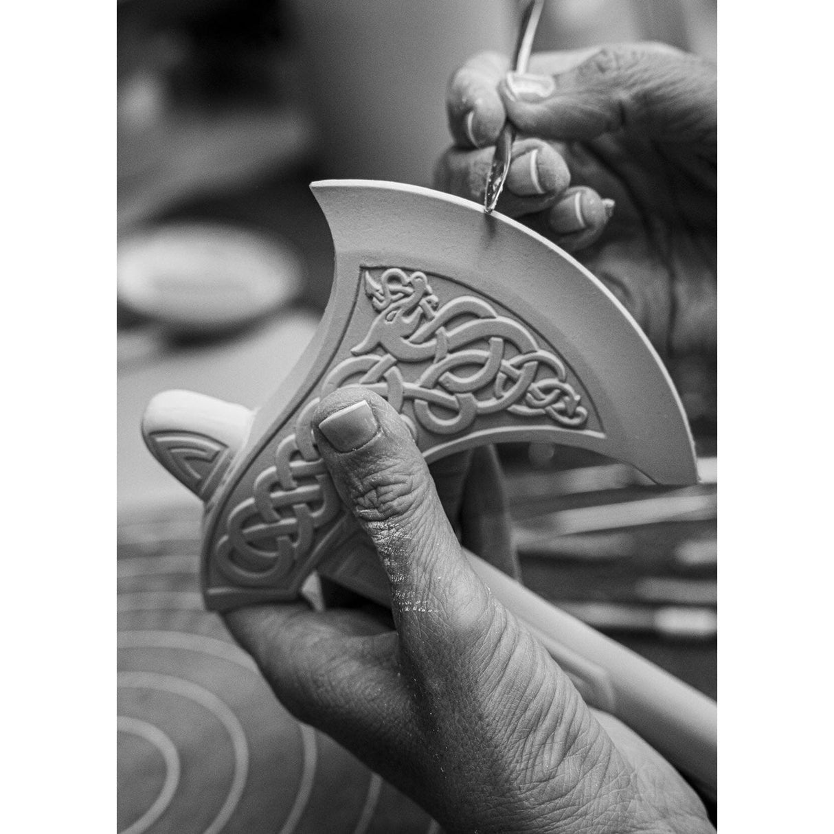 Lladró Scultura Odin 70x34cm Porcellana