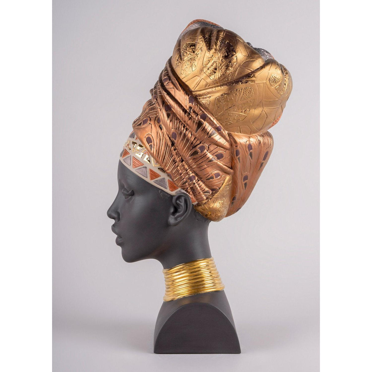 Lladró Anima Africana 45x19cm Porcellana