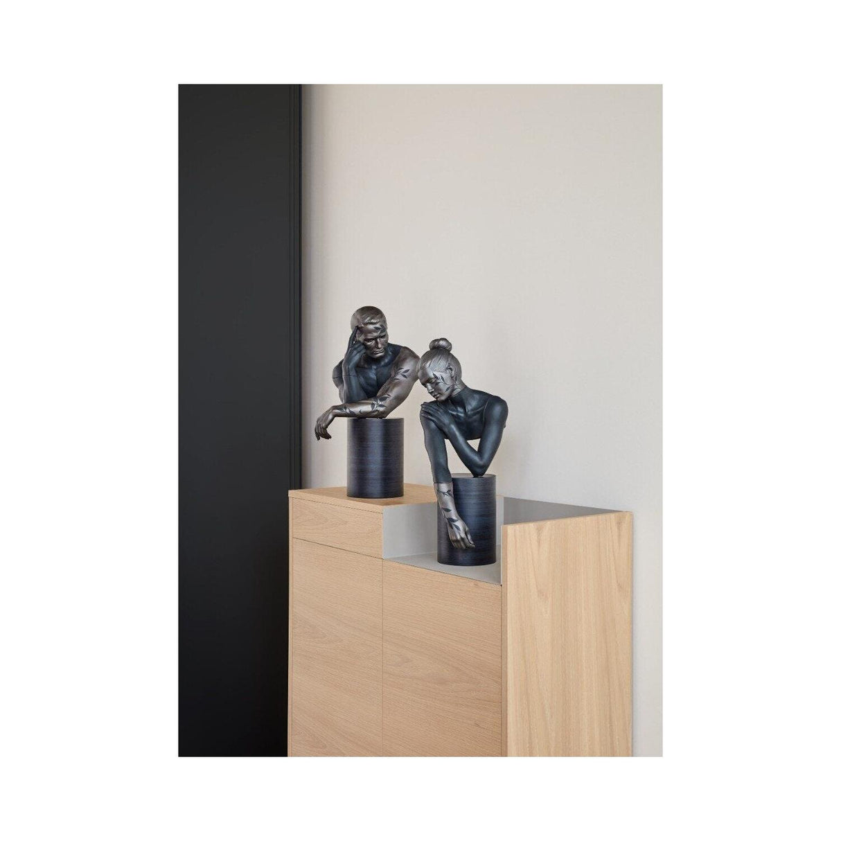 Lladró Scultura Riflessi Della Natura Lui 51x29cm Porcellana