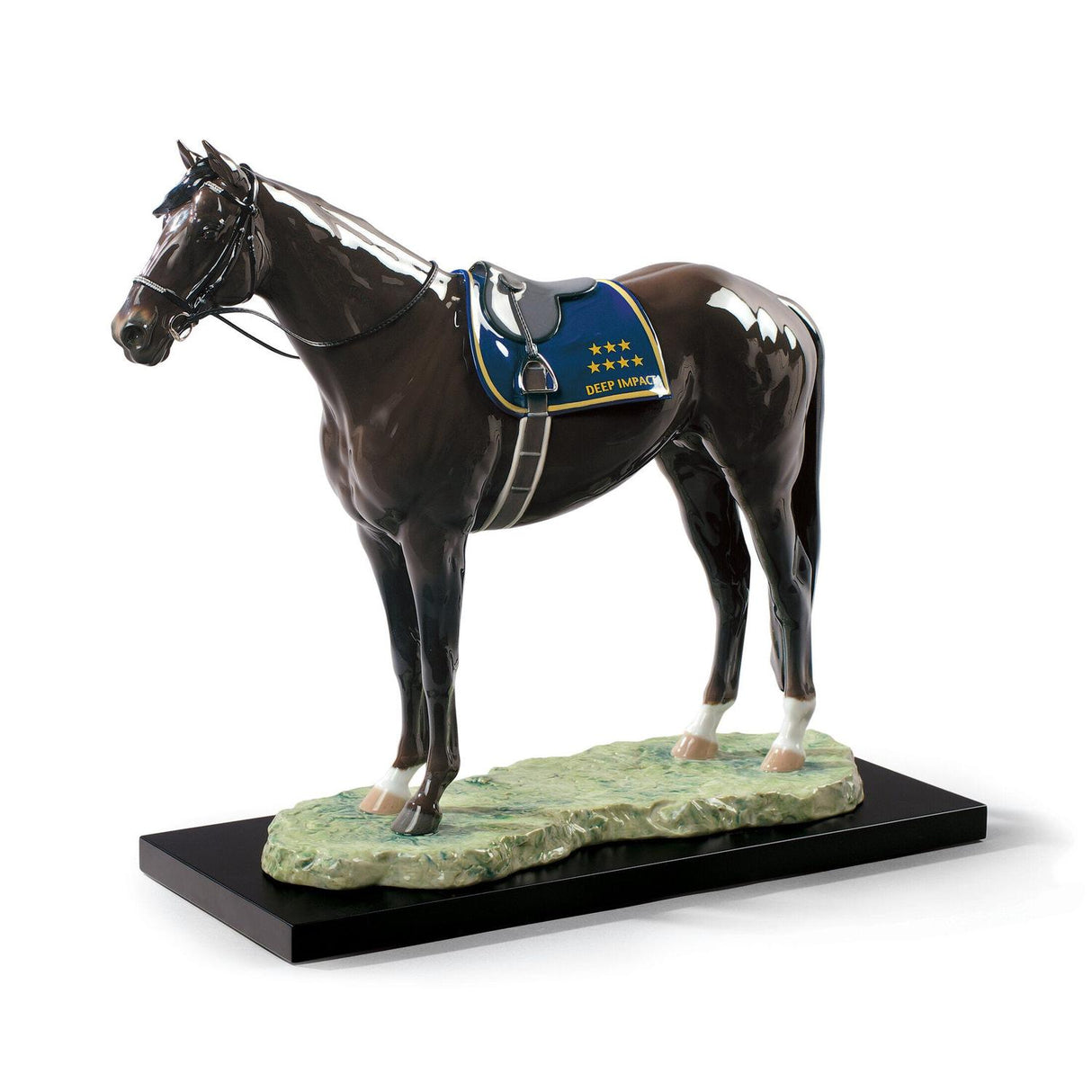 Lladró Scultura Cavallo Deep Impact Edizione Limitata 46x57cm Porcellana