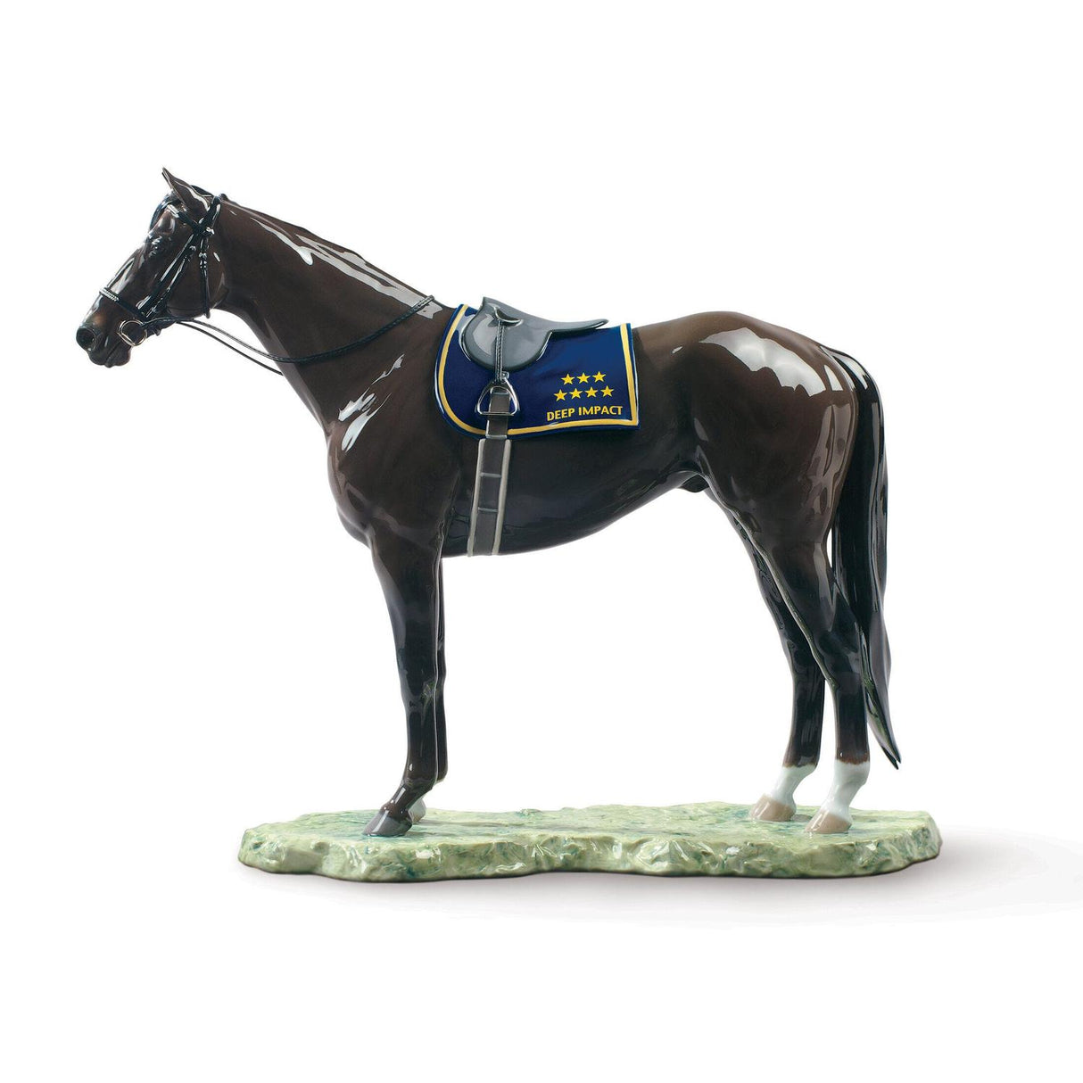 Lladró Scultura Cavallo Deep Impact Edizione Limitata 46x57cm Porcellana