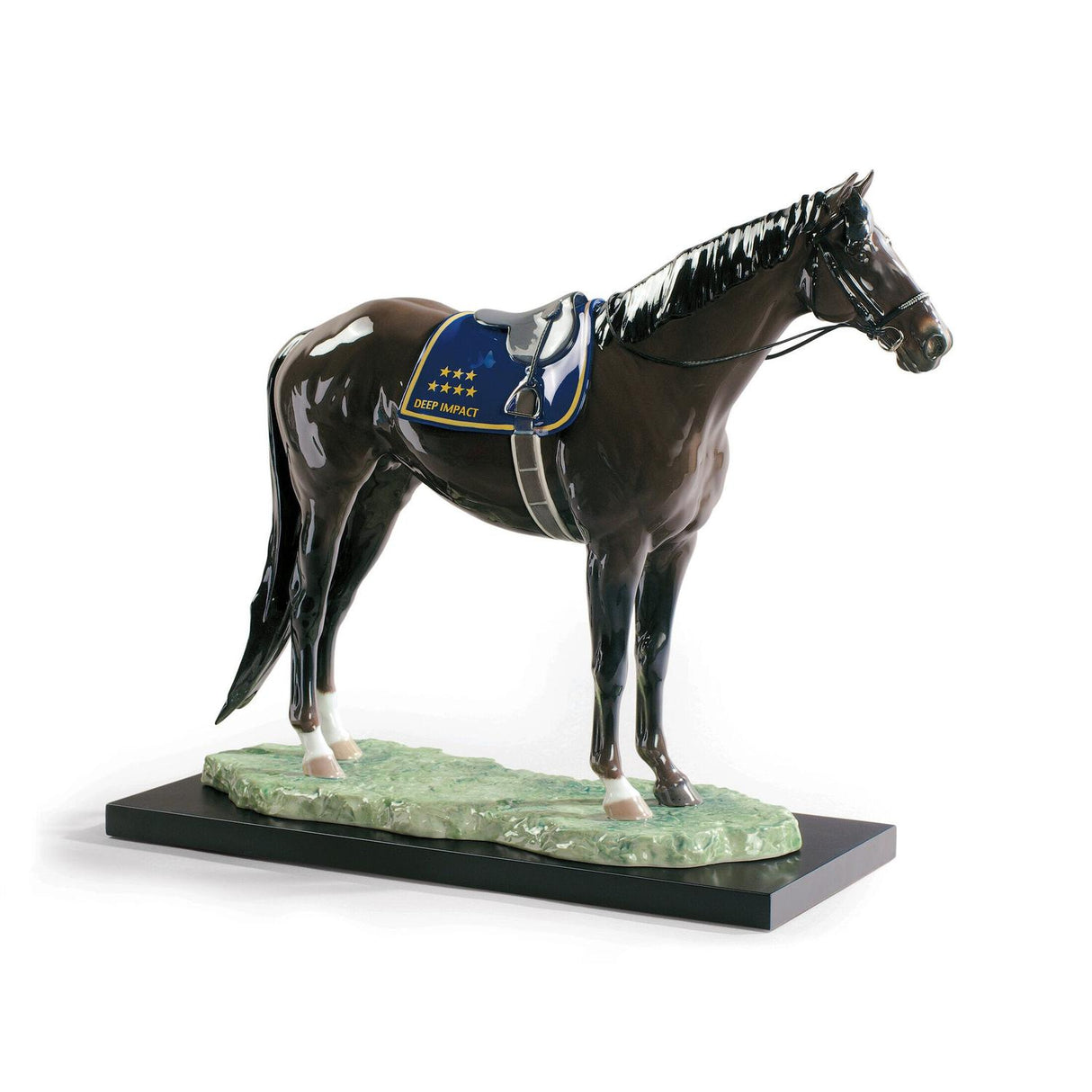 Lladró Scultura Cavallo Deep Impact Edizione Limitata 46x57cm Porcellana