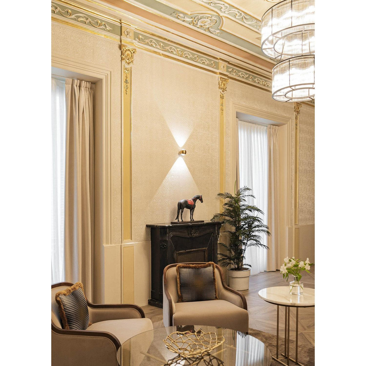 Lladró Scultura Cavallo Purosangue Inglese 44x56cm Porcellana