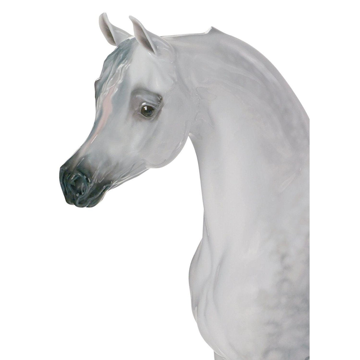 Lladró Figurina Cavallo Pura Razza Araba Edizione Limitata 44x46cm Porcellana