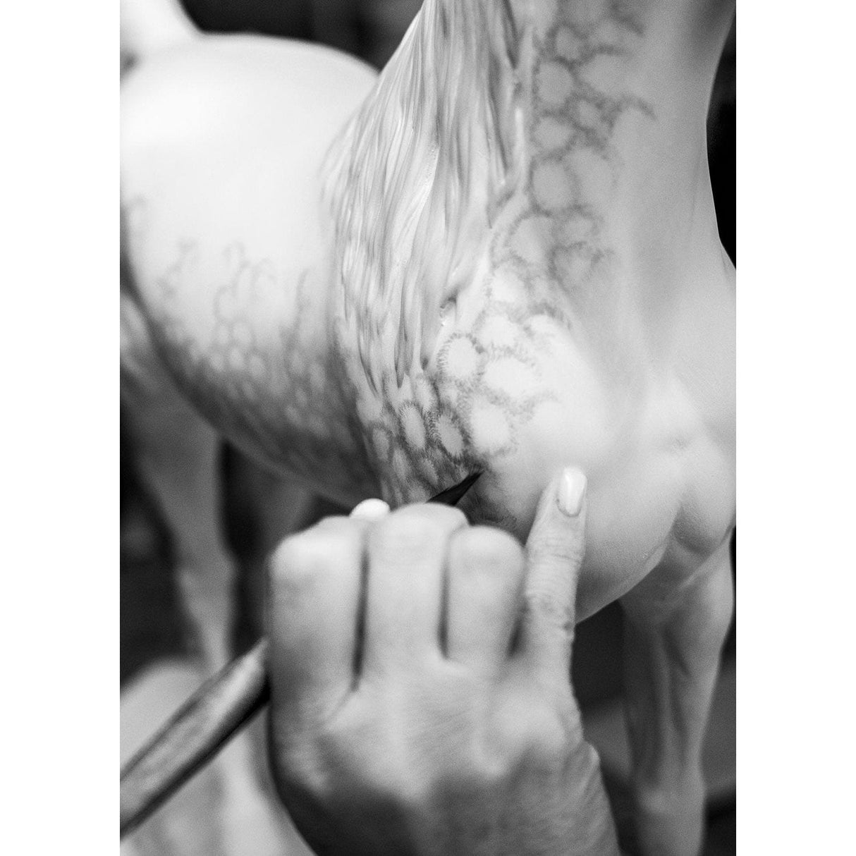 Lladró Figurina Cavallo Pura Razza Araba Edizione Limitata 44x46cm Porcellana