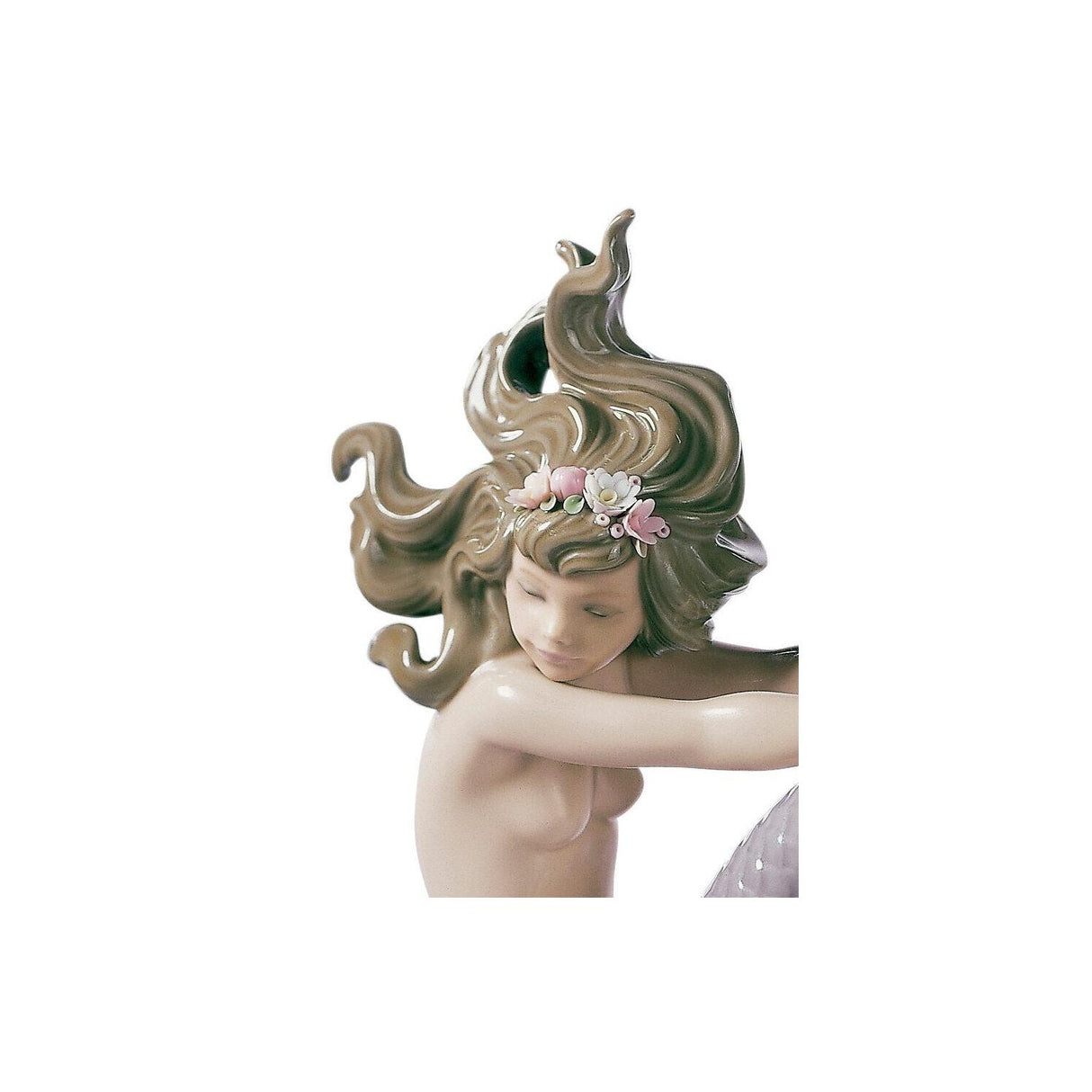 Lladró Figurina Sirena 19x13cm Porcellana