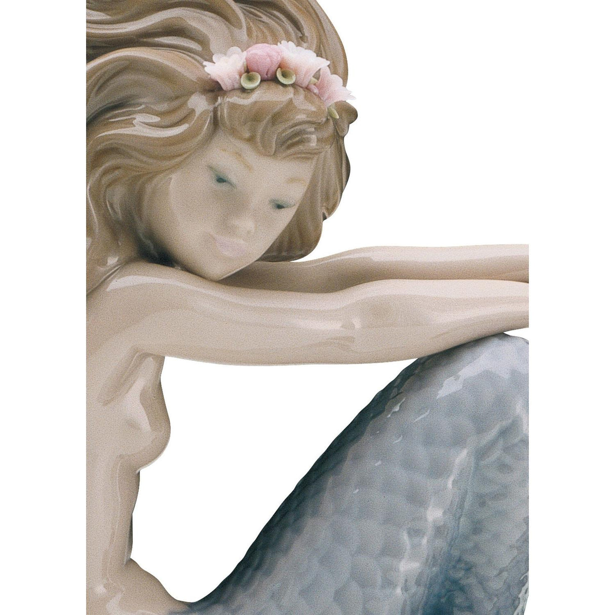 Lladró Figurina Sirena 19x13cm Porcellana