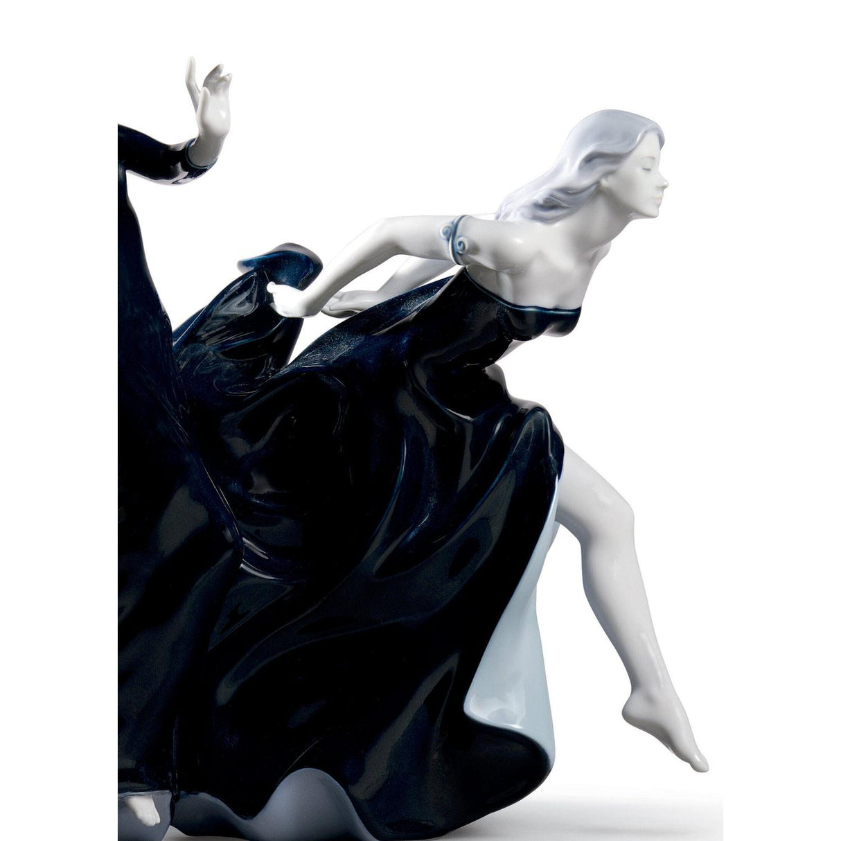 Lladró Scultura Arriva la Notte Serie Numerate 40x57cm Porcellana