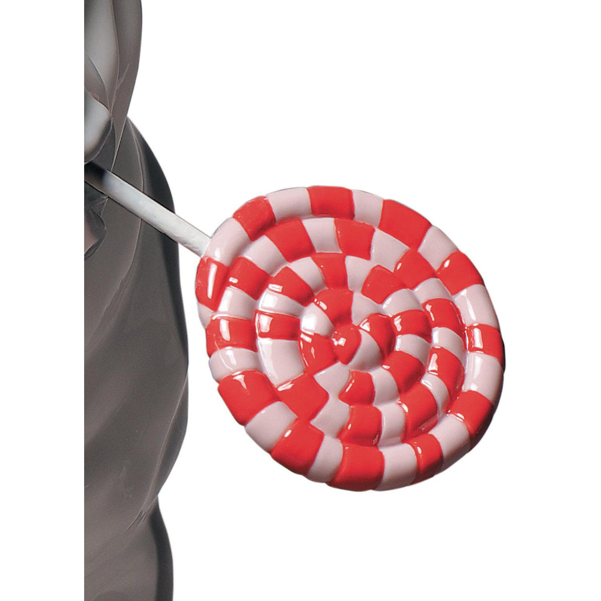 Lladró Figurina Cane Bulldog con Leccalecca 33x33cm Porcellana