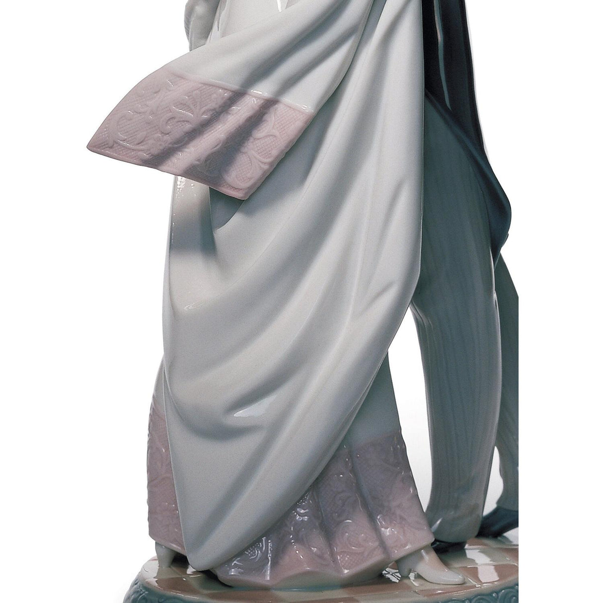 Lladró Figurina Coppia Ballo di Nozze 37x16cm Porcellana