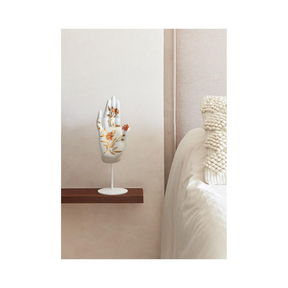 Lladró Scultura Protezione Mudra 42x14cm Porcellana