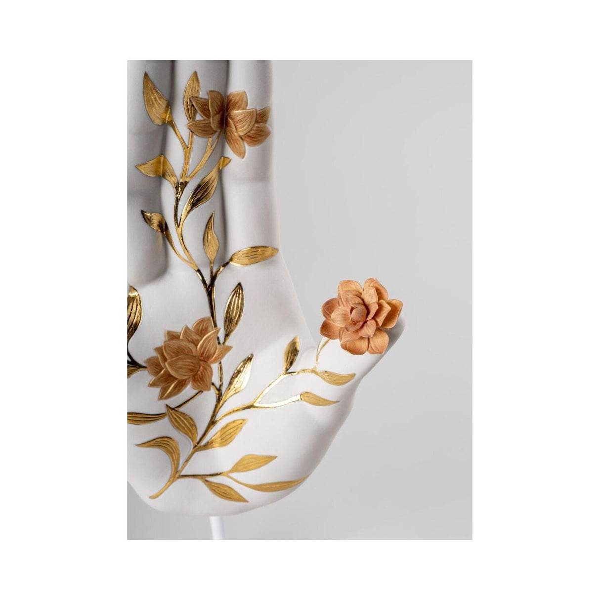 LLADRO' Scultura Protezione Mudra 42x14cm Porcellana