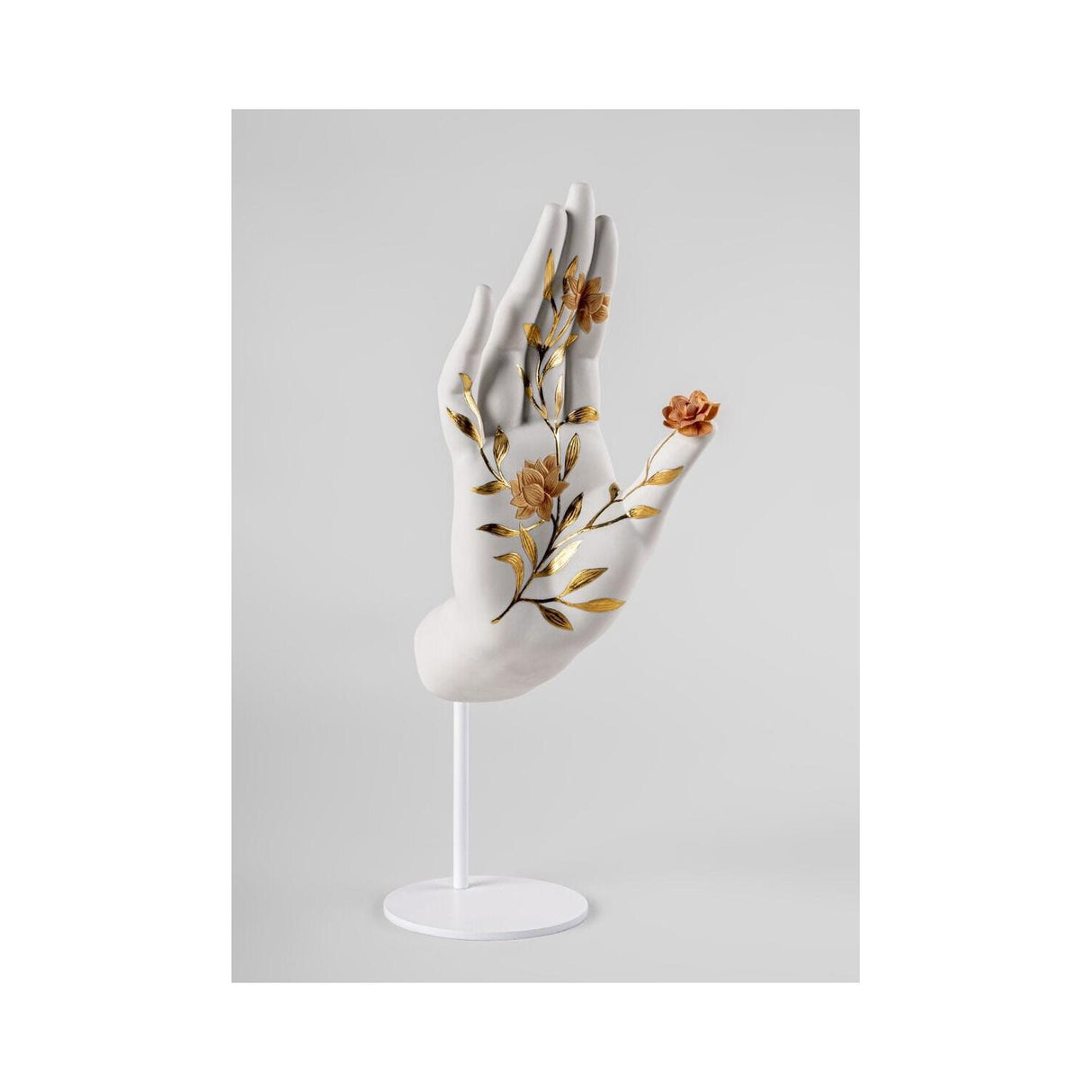 Lladró Scultura Protezione Mudra 42x14cm Porcellana