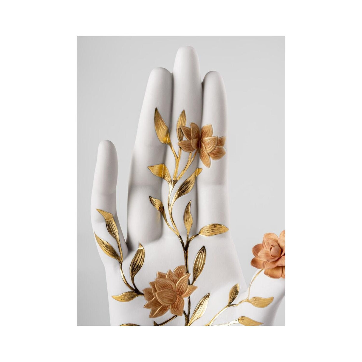 LLADRO' Scultura Protezione Mudra 42x14cm Porcellana