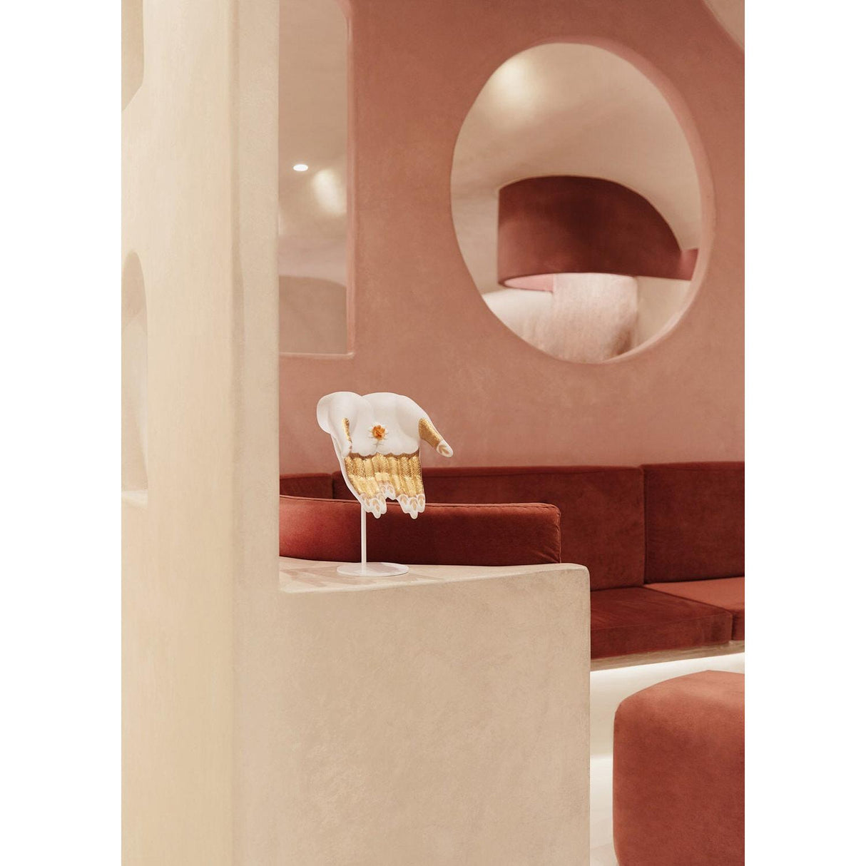 Lladró Scultura Abbondanza Mudra 32x23cm Porcellana