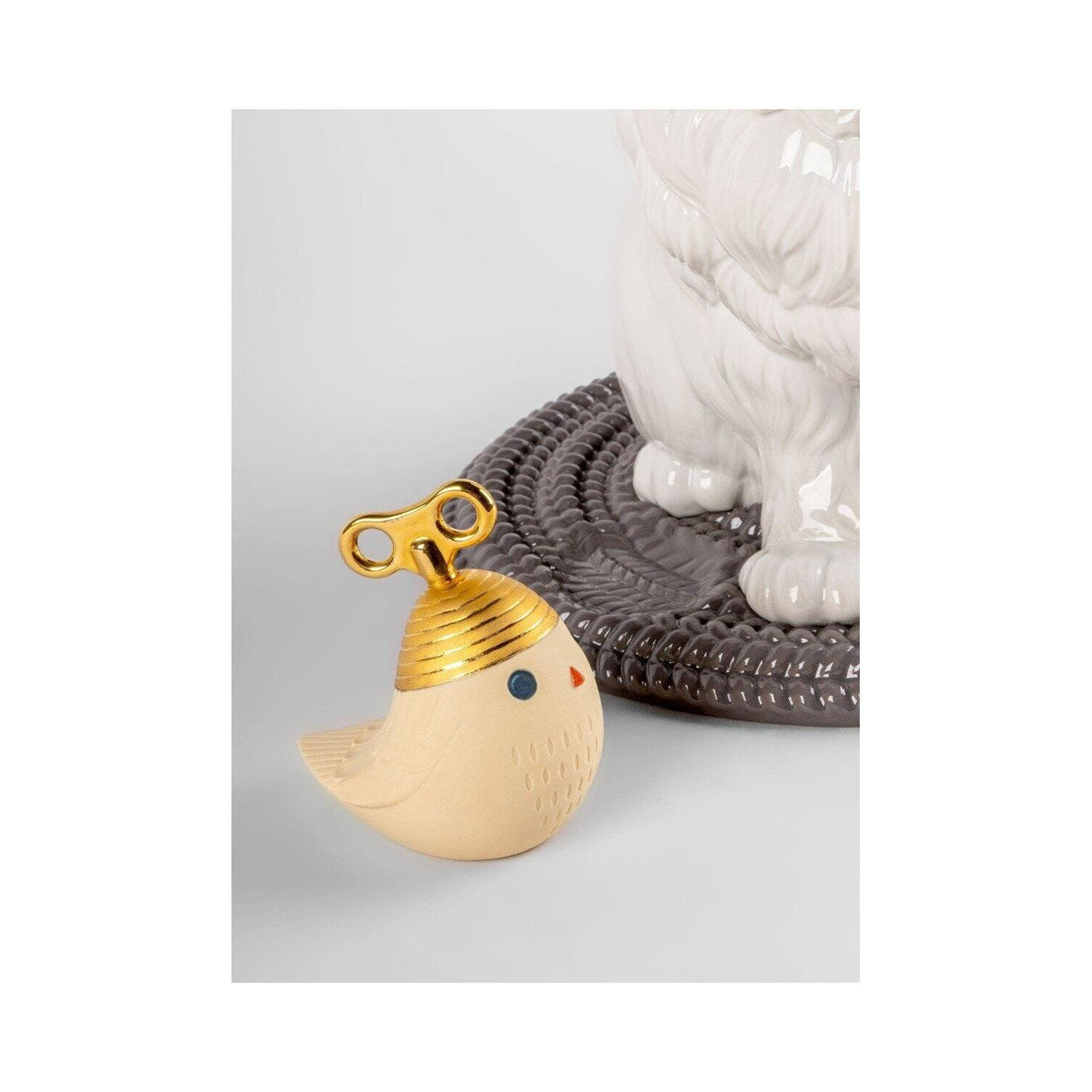 Lladró Scultura Gatto Persiano 26x25cm Porcellana