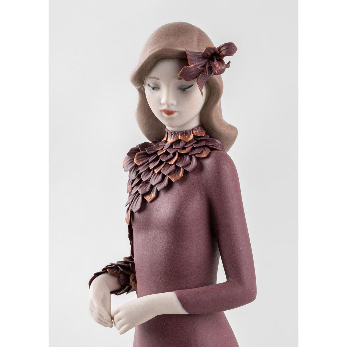 Lladró Scultura Haute Allure Stile Senza Tempo Serie Limitata 38x14cm Porcellana