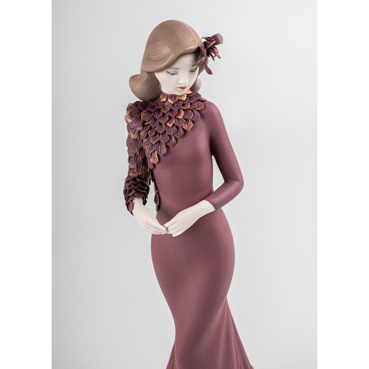 Lladró Scultura Haute Allure Stile Senza Tempo Serie Limitata 38x14cm Porcellana