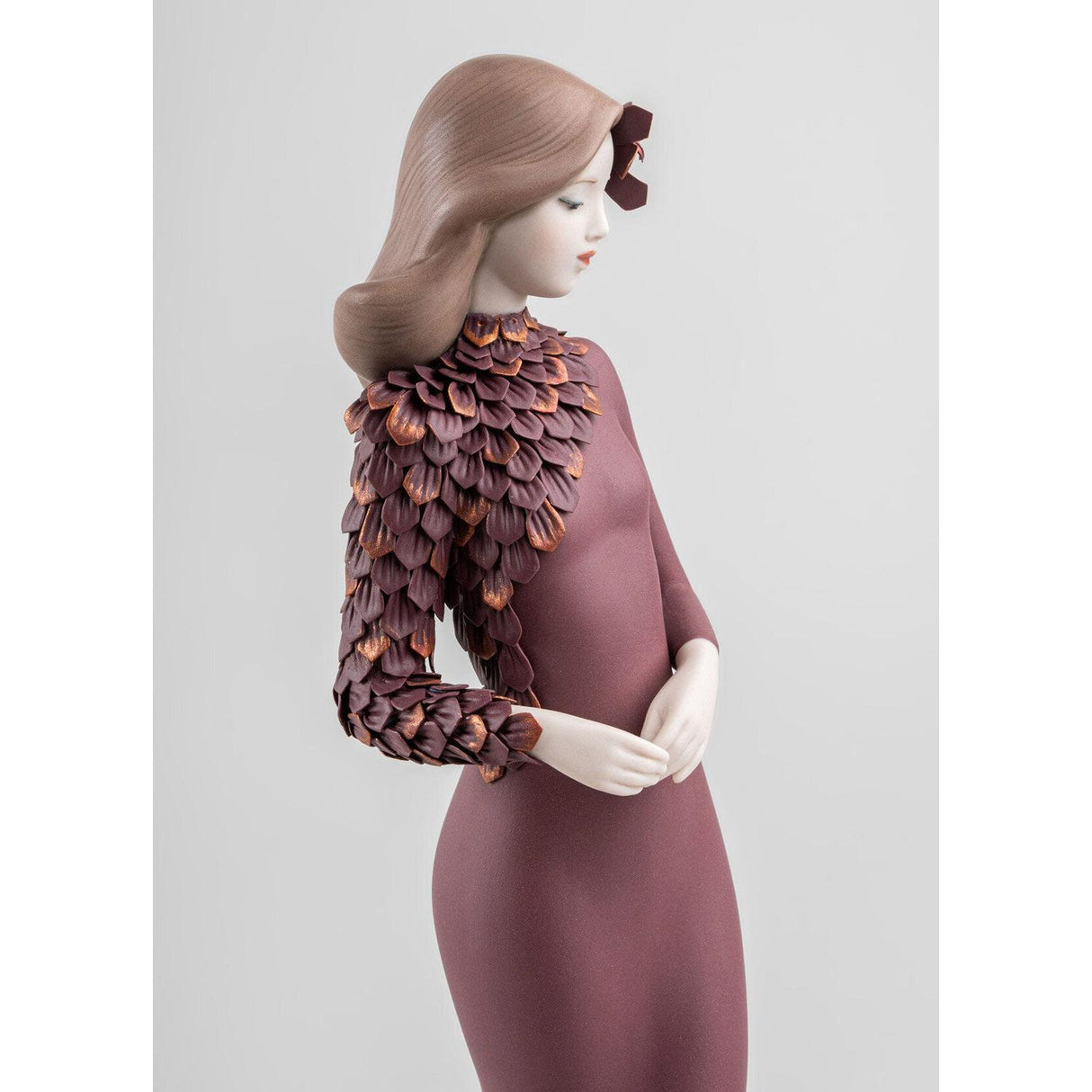 Lladró Scultura Haute Allure Stile Senza Tempo Serie Limitata 38x14cm Porcellana