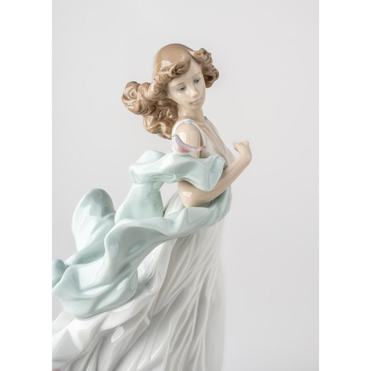 Lladró Figurina Dama 32x21cm Porcellana