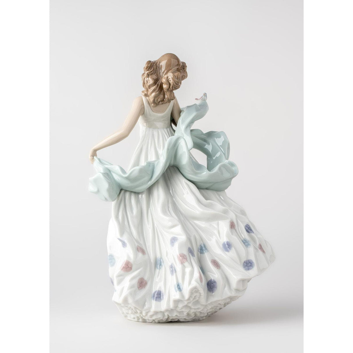 Lladró Figurina Dama 32x21cm Porcellana