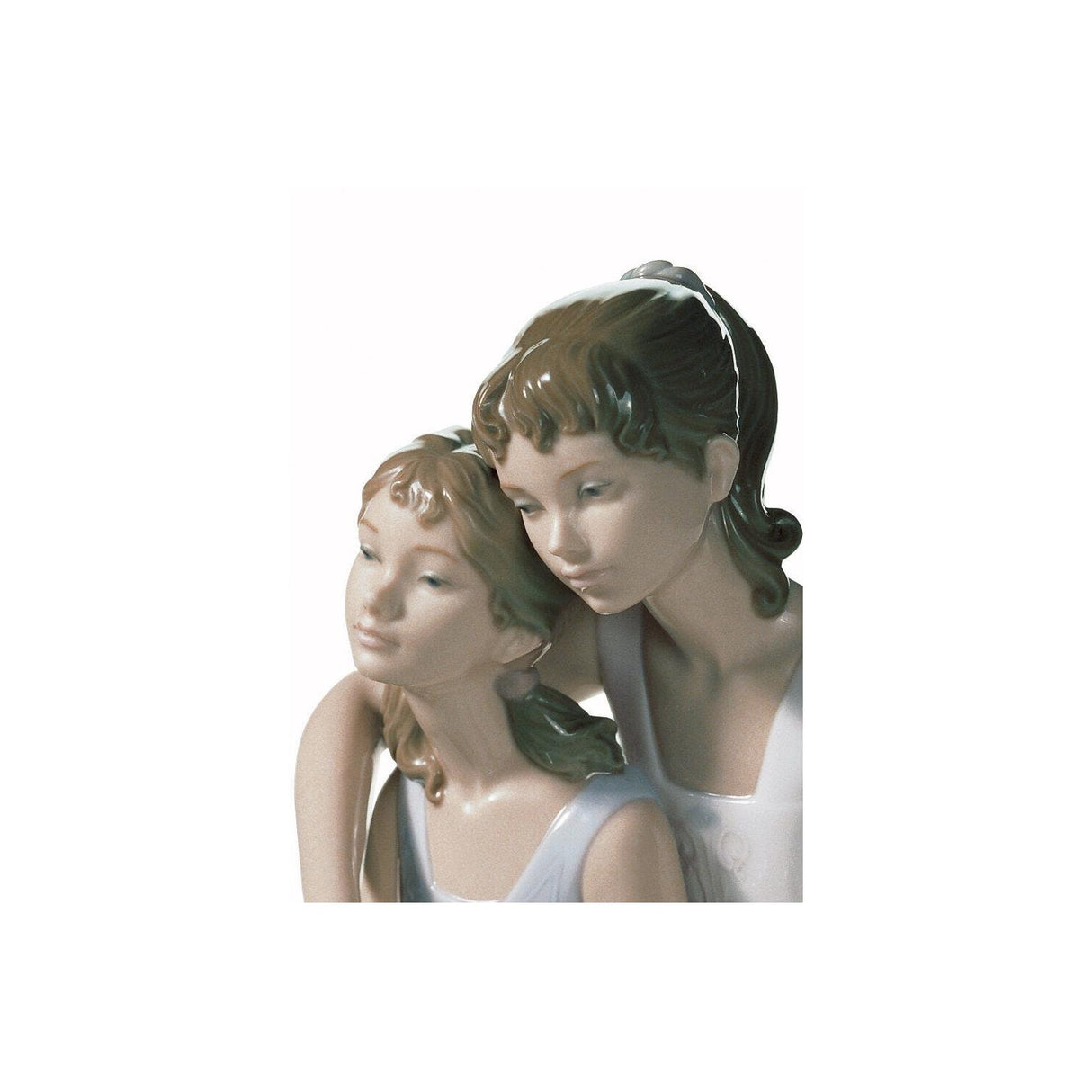 Lladró Figurina Mia Sorella la Mia Amica 26x20cm Porcellana