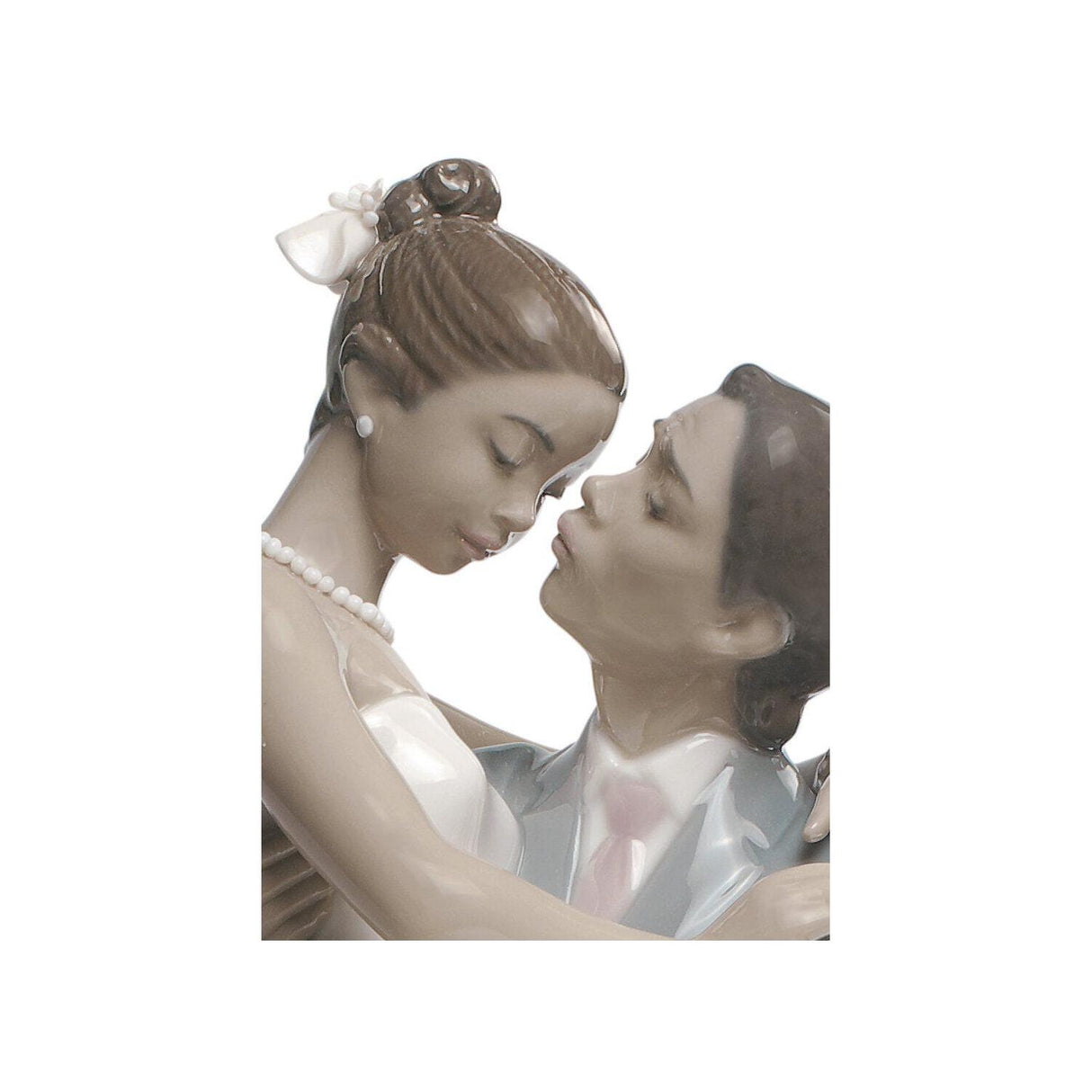 Lladró Figurina Coppia Il Giorno Più Felice 27x17cm Porcellana