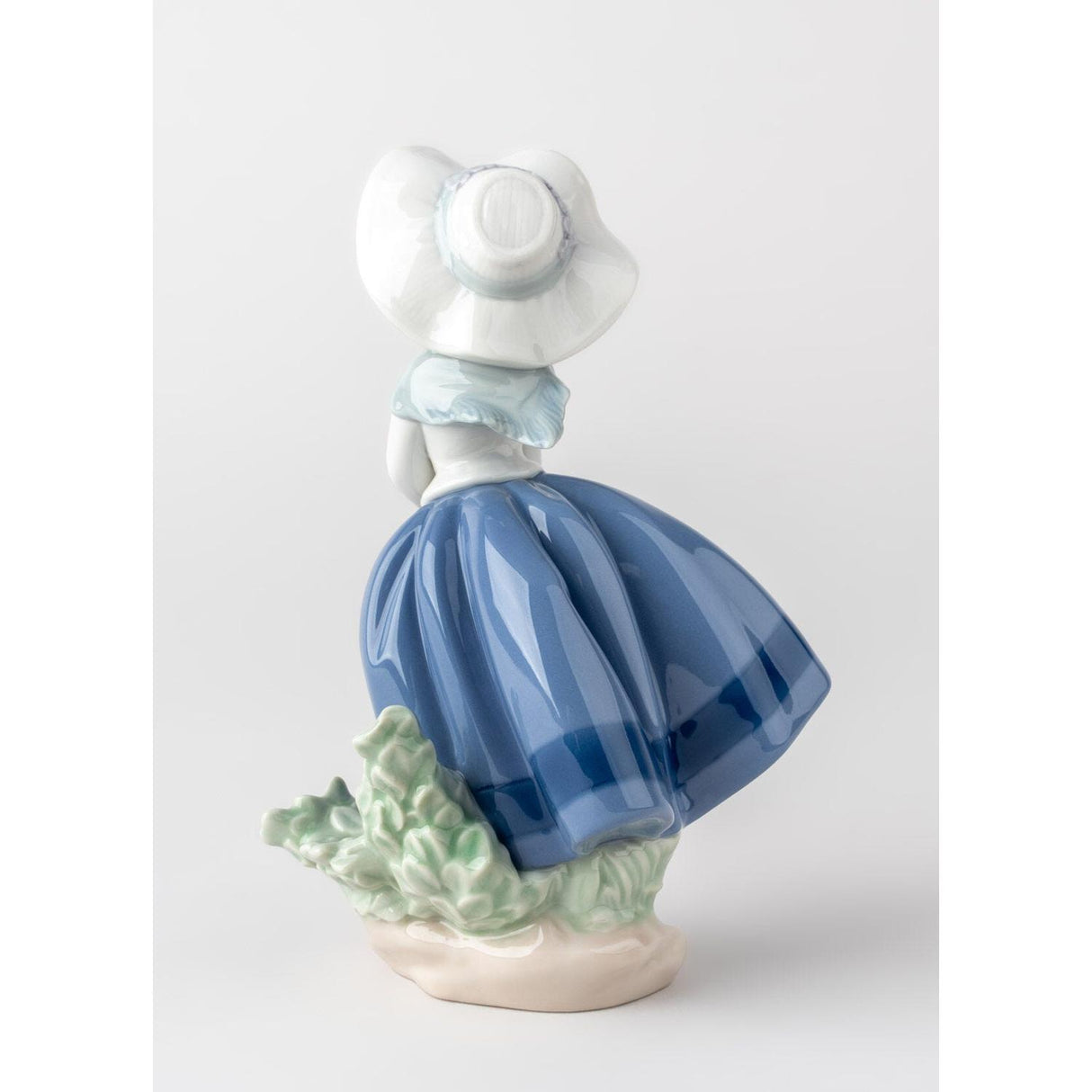 Lladró Figurina Ragazza con Borsa 18x10cm Porcellana