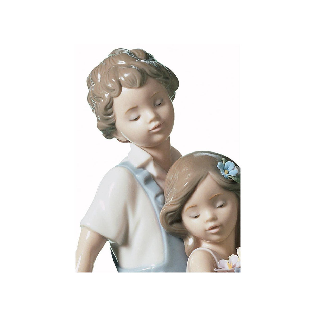 Lladró Figurina Coppia Tu Sei la Più Carina 24x21cm Porcellana