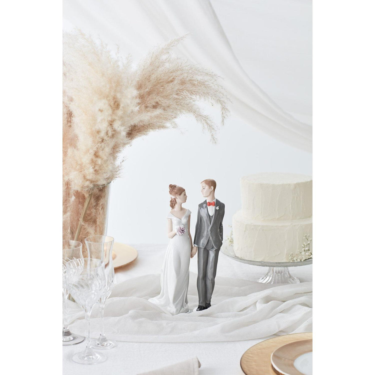 Lladró Anime Gemelle Fidanzata I 29x10cm Porcellana