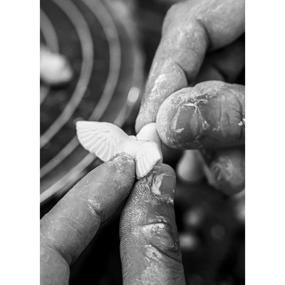 Lladró Scultura Donna Fioraia 30x27cm Porcellana