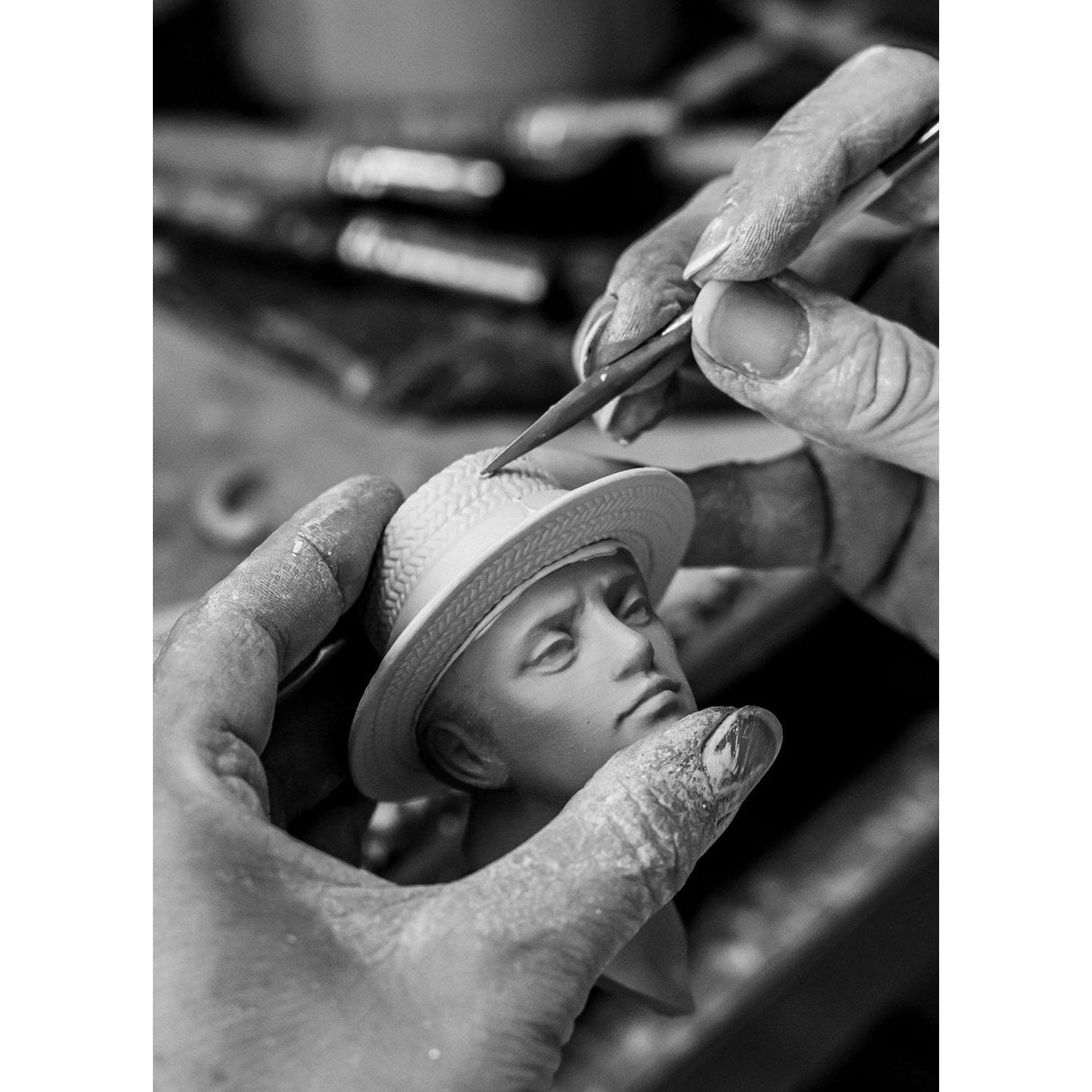 Lladró Scultura Romanticismo Sul Lago Serie Limitata 31x58cm Porcellana